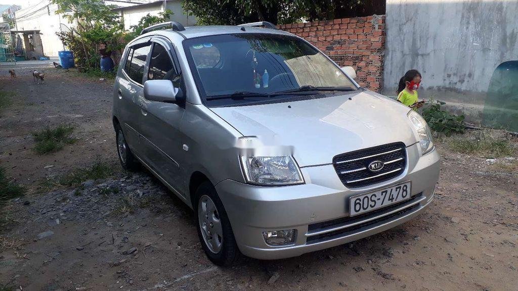 Kia Morning 2007 - Cần bán Kia Morning sản xuất 2007, màu bạc, xe nhập