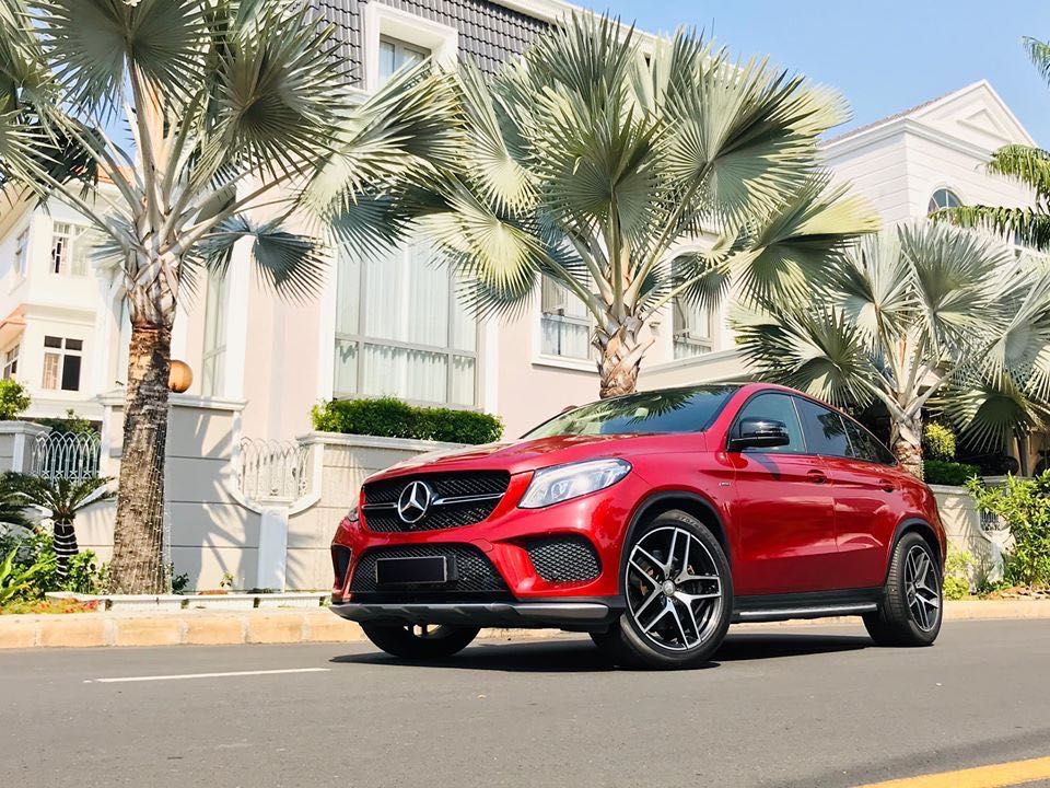 Mercedes-Benz GLE-Class GLE 450 Coupe 2016 - Bán Mercedes GLE 450 Coupe năm sản xuất 2016, màu đỏ, xe nhập