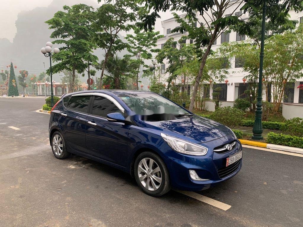 Hyundai Accent   2015 - Bán ô tô Hyundai Accent 2015, màu xanh lam, xe nhập