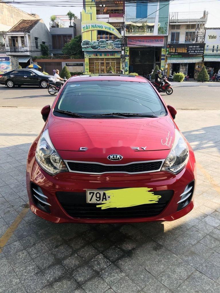 Kia Rio   2015 - Bán Kia Rio sản xuất 2015, màu đỏ, xe nhập, xe gia đình