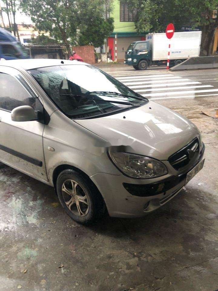 Hyundai Click   2008 - Cần bán gấp Hyundai Click năm 2008, màu bạc, nhập khẩu  