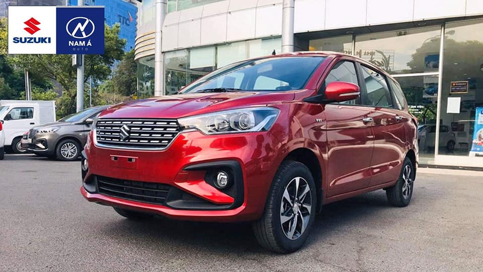 Suzuki Ertiga AT 2019 - Bán ô tô Suzuki Ertiga AT 2019, màu đỏ, nhập khẩu nguyên chiếc, 555 triệu