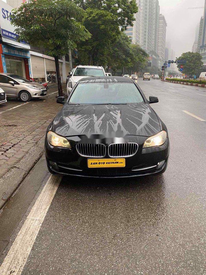 BMW 5 Series   2011 - Bán BMW 528i 2012, màu đen, nhập khẩu, số tự động, giá 850tr