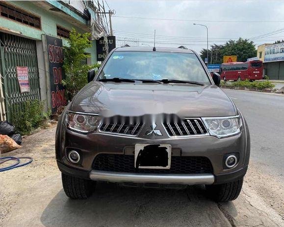 Mitsubishi Pajero Sport   2013 - Bán xe Mitsubishi Pajero Sport đời 2013, màu xám