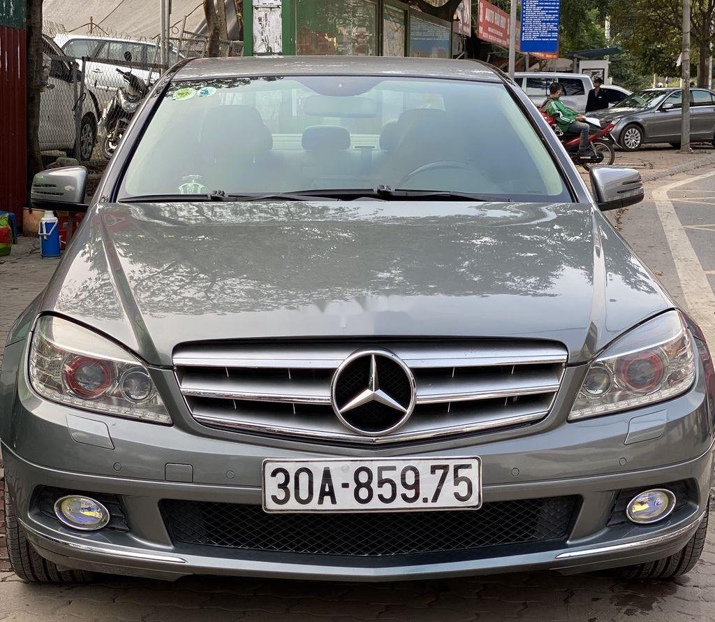 Mercedes-Benz C class 2009 - Cần bán xe Mercedes C class đời 2009, màu xám