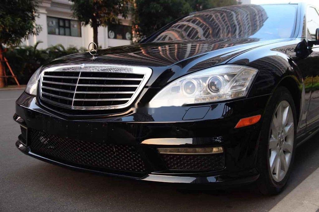 Mercedes-Benz S class 2008 - Cần bán lại xe Mercedes sản xuất năm 2008, màu đen