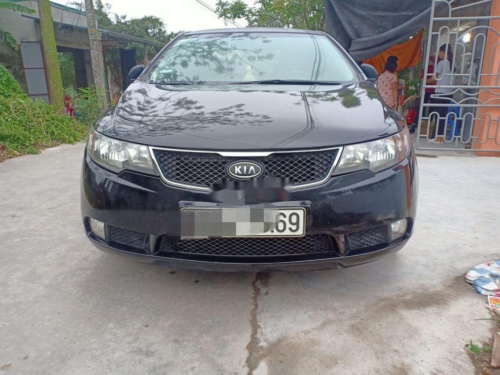 Kia Cerato   2009 - Cần bán lại xe Kia Cerato sản xuất năm 2009, màu đen, chính chủ