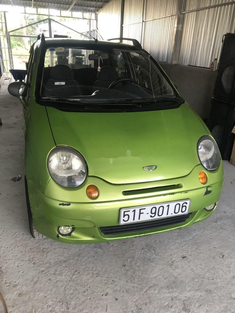 Daewoo Matiz  SE   2008 - Bán Daewoo Matiz SE đời 2008, màu xanh lục, giá chỉ 80 triệu