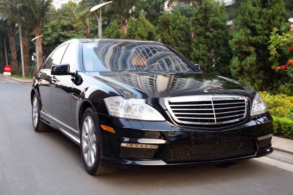 Mercedes-Benz S class 2008 - Cần bán lại xe Mercedes sản xuất năm 2008, màu đen