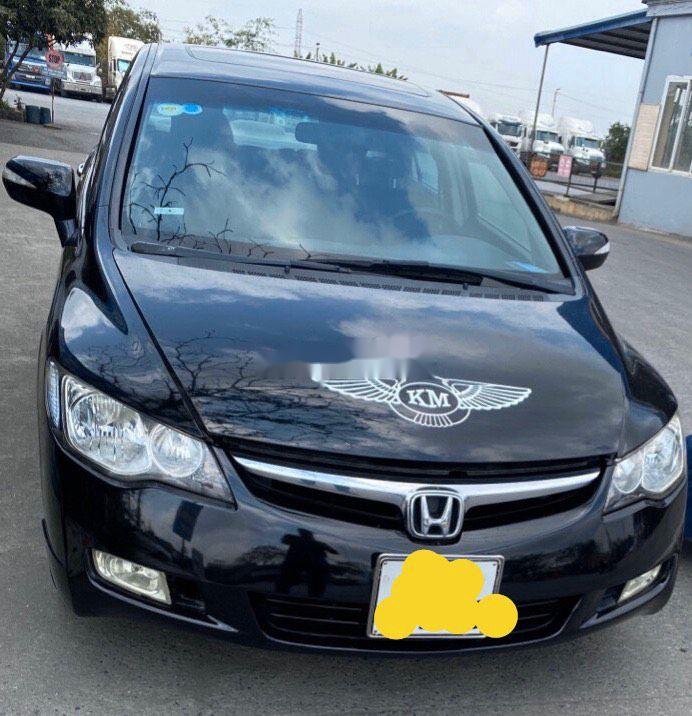 Honda Civic 2008 - Bán Honda Civic đời 2008, màu đen, 325tr