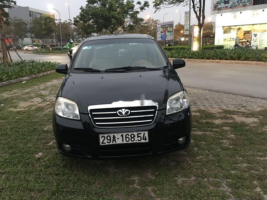 Daewoo Gentra   2011 - Cần bán Daewoo Gentra năm sản xuất 2011, màu đen, xe gia đình 