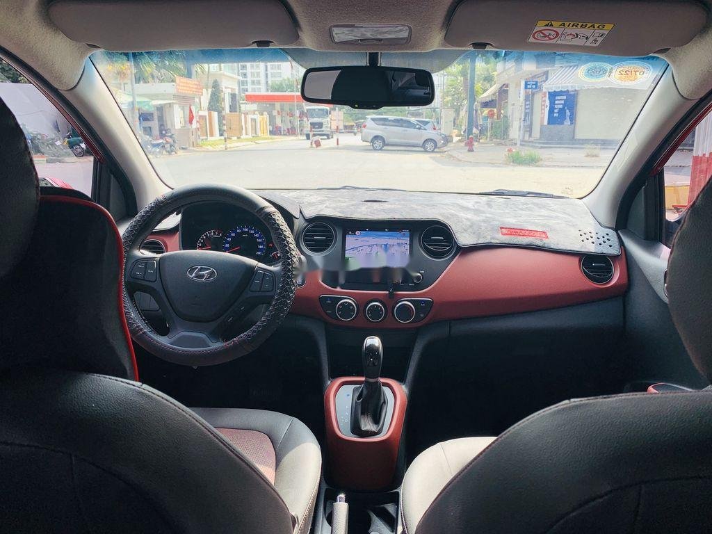 Hyundai Grand i10   2019 - Bán Hyundai Grand i10 sản xuất 2019, màu đỏ, số tự động, 395tr