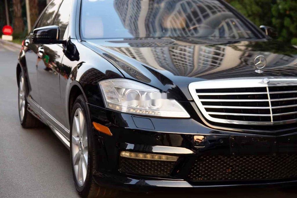 Mercedes-Benz S class 2008 - Cần bán lại xe Mercedes sản xuất năm 2008, màu đen