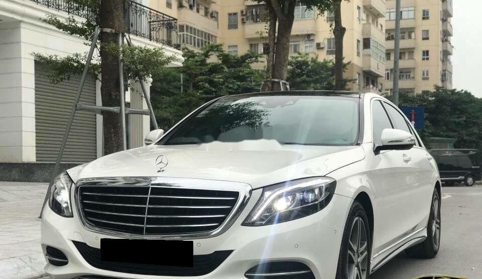 Mercedes-Benz S class 2014 - Cần bán xe Mercedes S class đời 2014, màu trắng