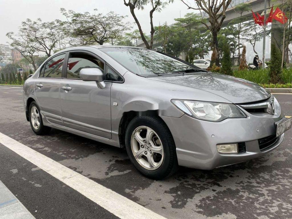 Honda Civic 2008 - Cần bán lại xe Honda Civic đời 2008, màu xám, giá 285tr