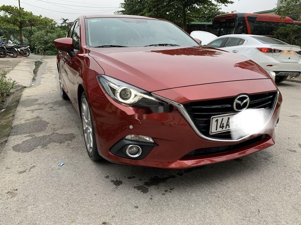 Mazda 3 2015 - Cần bán lại xe Mazda 3 sản xuất 2015, màu đỏ, 545 triệu