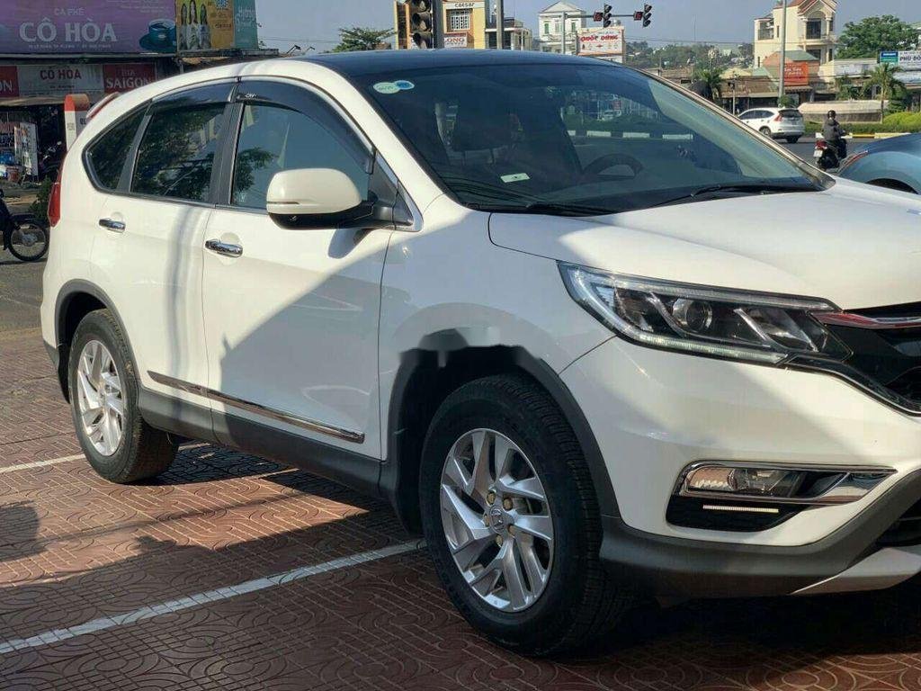 Honda CR V   2014 - Bán Honda CR V đời 2014, màu trắng xe gia đình