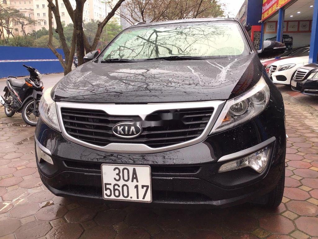 Kia Sportage    2010 - Cần bán lại xe Kia Sportage 2010, màu đen, xe nhập chính chủ giá cạnh tranh