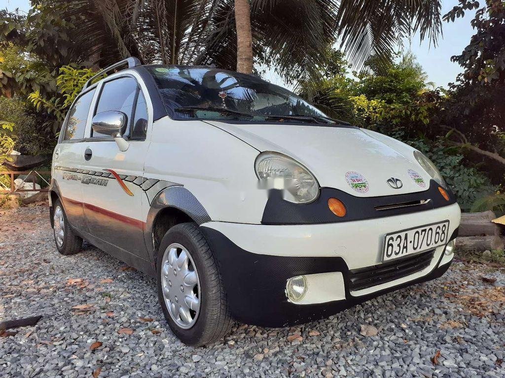 Daewoo Matiz   2005 - Cần bán Daewoo Matiz năm 2005, màu trắng, nhập khẩu xe gia đình