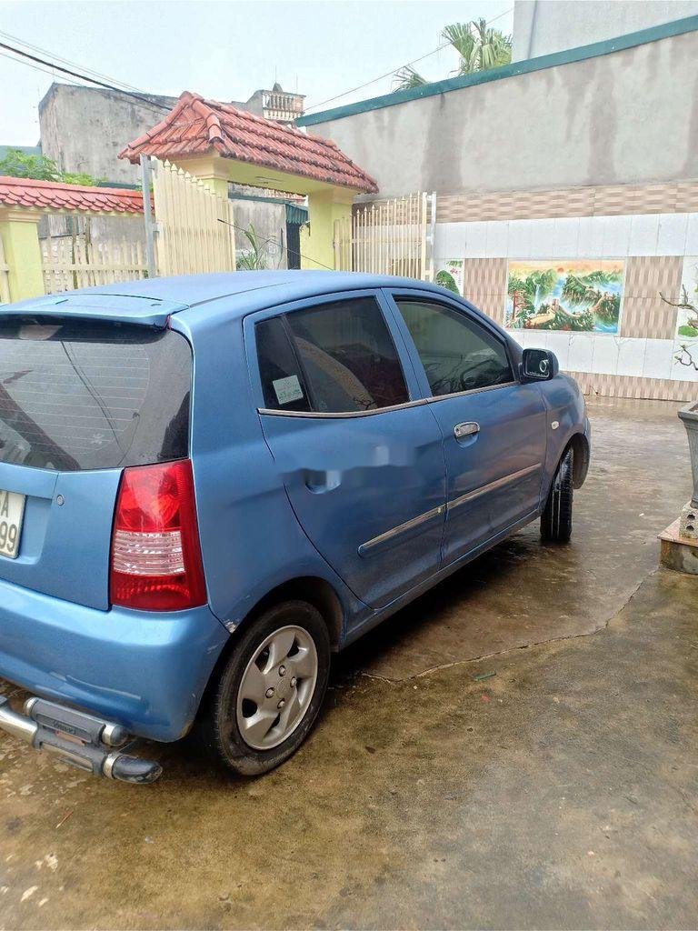 Kia Morning 2007 - Cần bán xe Kia Morning đời 2007, màu xanh lam