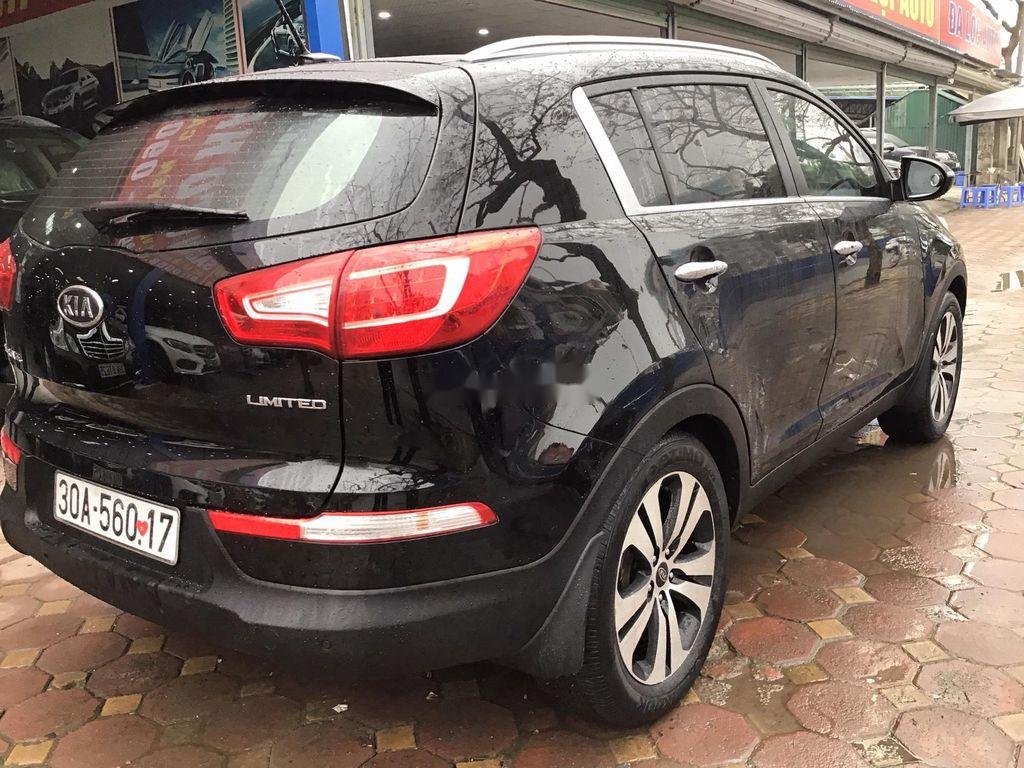 Kia Sportage    2010 - Cần bán lại xe Kia Sportage 2010, màu đen, xe nhập chính chủ giá cạnh tranh