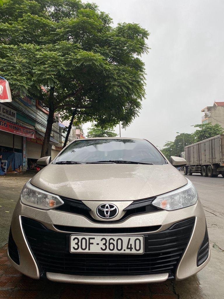 Toyota Vios 2018 - Cần bán Toyota Vios MT năm 2018, màu vàng còn mới