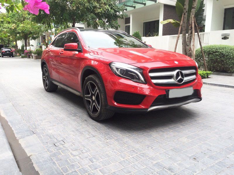 Mercedes-Benz GLA-Class 2015 - Ô tô Đức Thiện giảm giá sâu với chiếc Mercedes-Benz GLA 250 4Matic, sản xuất 2015, màu đỏ