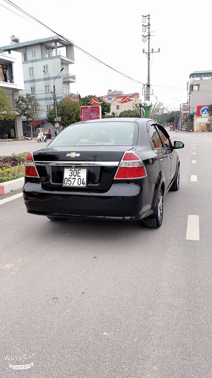 Daewoo Gentra 2008 - Cần bán nhanh chiếc Daewoo Gentra 2008 độ full Chevrolet Aveo 2012, màu đen, giao nhanh