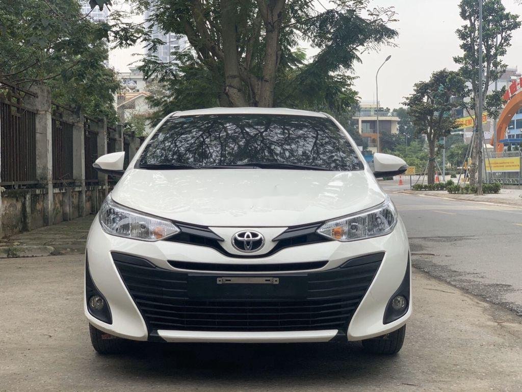 Toyota Vios 2018 - Cần bán xe Toyota Vios E AT năm sản xuất 2018, màu trắng, 492 triệu