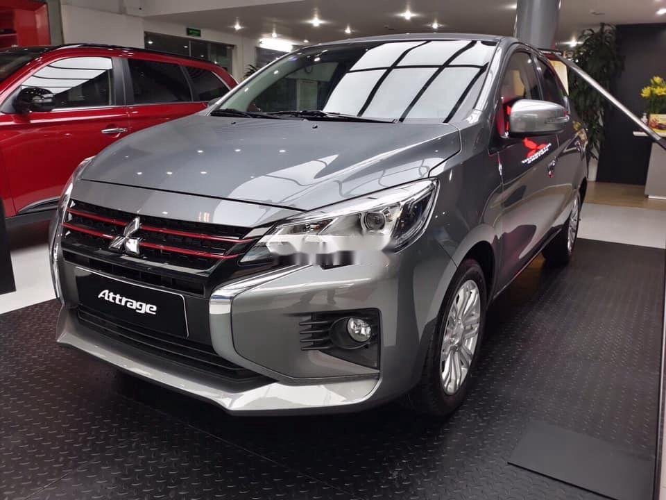 Mitsubishi Attrage 2020 - Bán Mitsubishi Attrage năm 2020, màu xám, nhập khẩu, giá chỉ 375 triệu