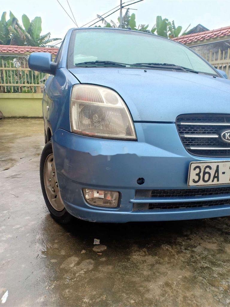 Kia Morning 2007 - Cần bán xe Kia Morning đời 2007, màu xanh lam