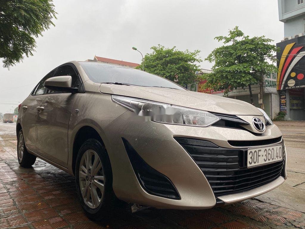 Toyota Vios 2018 - Cần bán Toyota Vios MT năm 2018, màu vàng còn mới