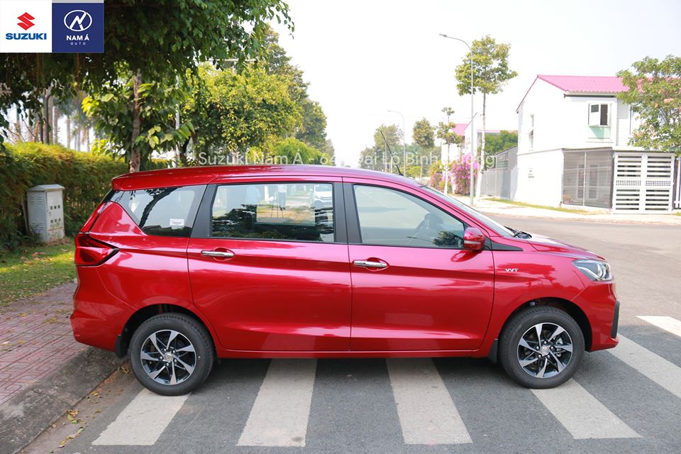 Suzuki Ertiga GLX 2021 - Suzuki Ertiga GLX , màu đỏ, nhập khẩu, Giảm ngay 100% Thuế trước bạ trong tháng 3