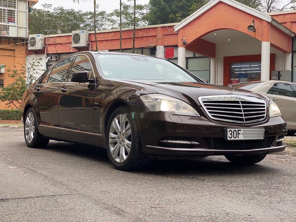 Mercedes-Benz S class   2010 - Bán Mercedes S400 Hybird sản xuất năm 2010, màu nâu, nhập khẩu