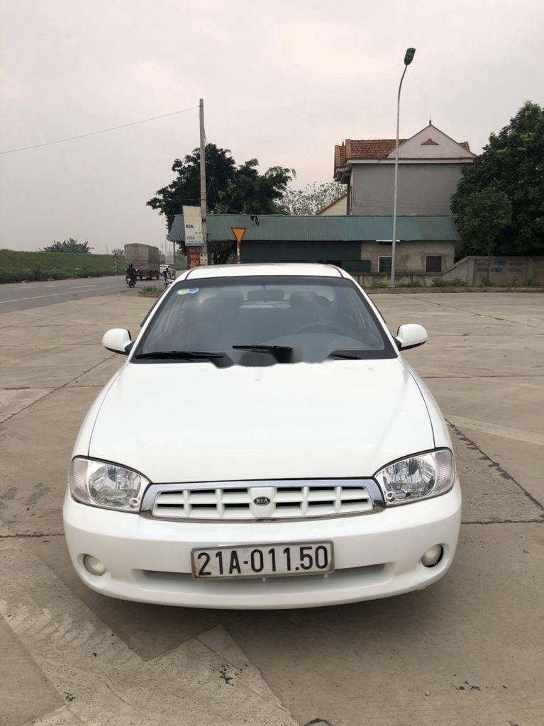 Kia Spectra   2008 - Bán Kia Spectra 2008, màu trắng, giá cạnh tranh