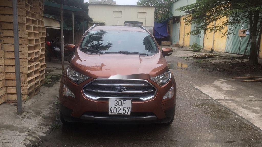 Ford EcoSport 2018 - Bán Ford EcoSport sản xuất năm 2018, màu nâu, giá chỉ 580 triệu