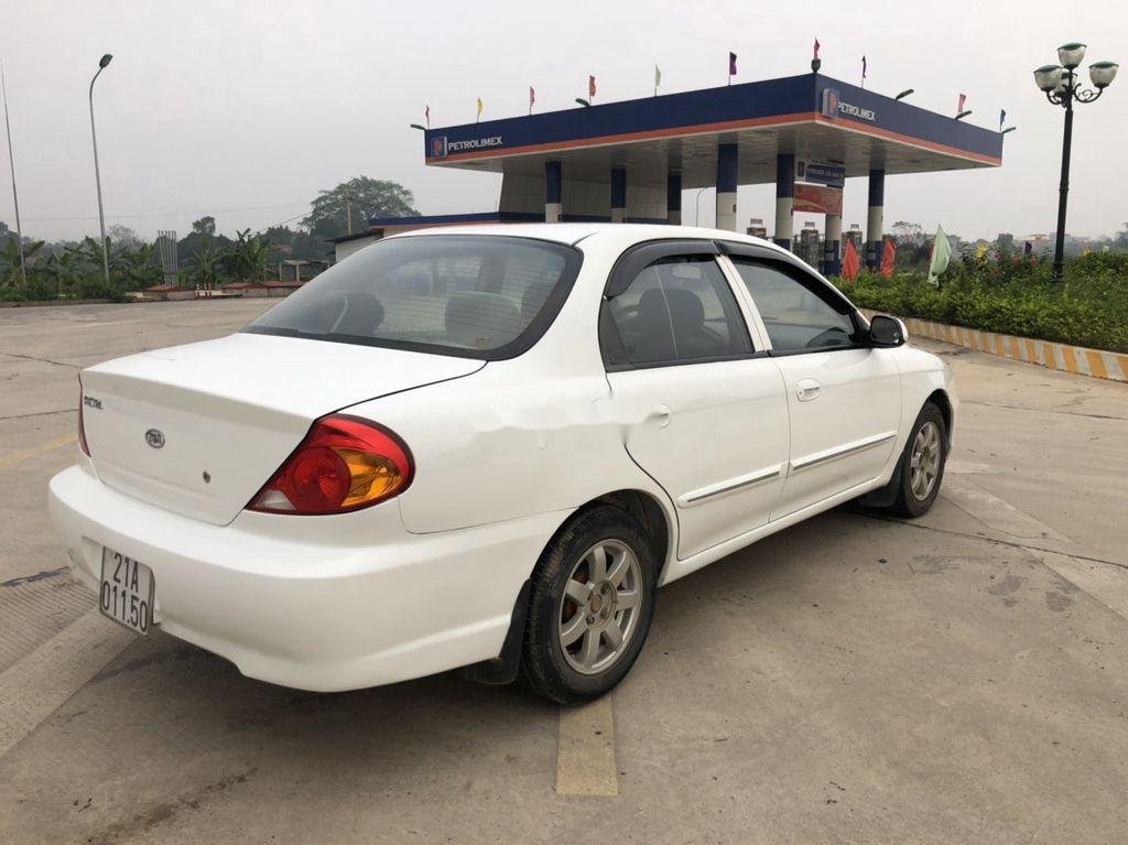 Kia Spectra   2008 - Bán Kia Spectra 2008, màu trắng, giá cạnh tranh