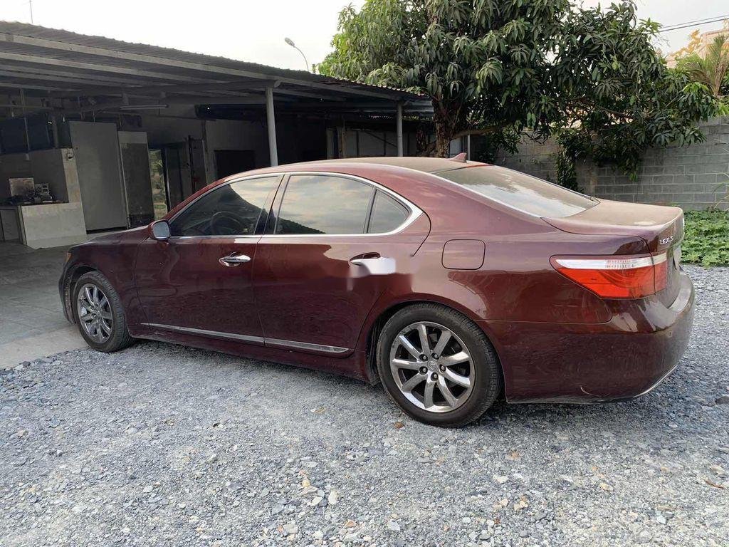 Lexus LS   2008 - Bán Lexus LS sản xuất 2008, màu đỏ, nhập khẩu