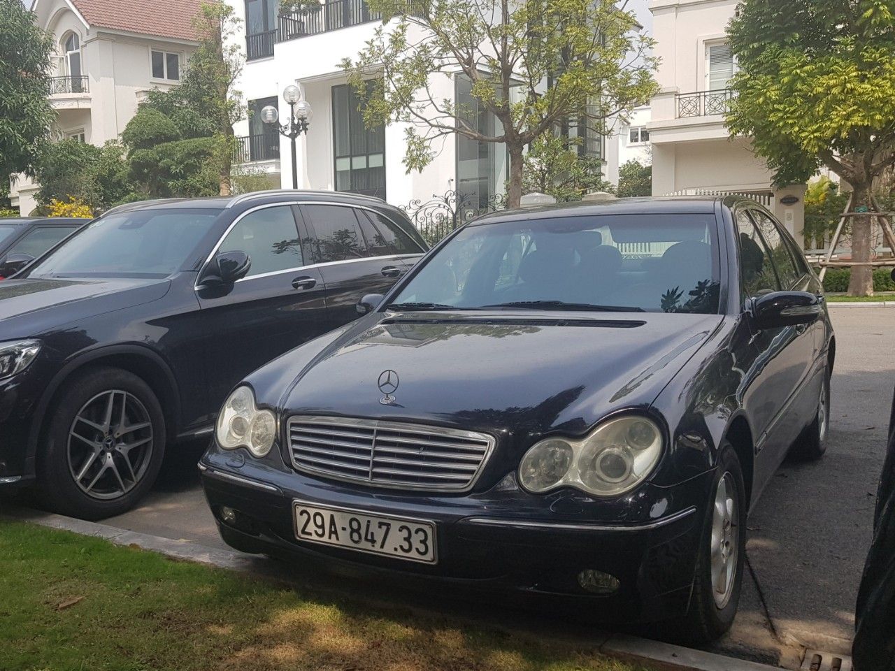 Mercedes-Benz C class C200 2003 - Bán Mercedes C200 sản xuất năm 2003, màu đen, giá rẻ