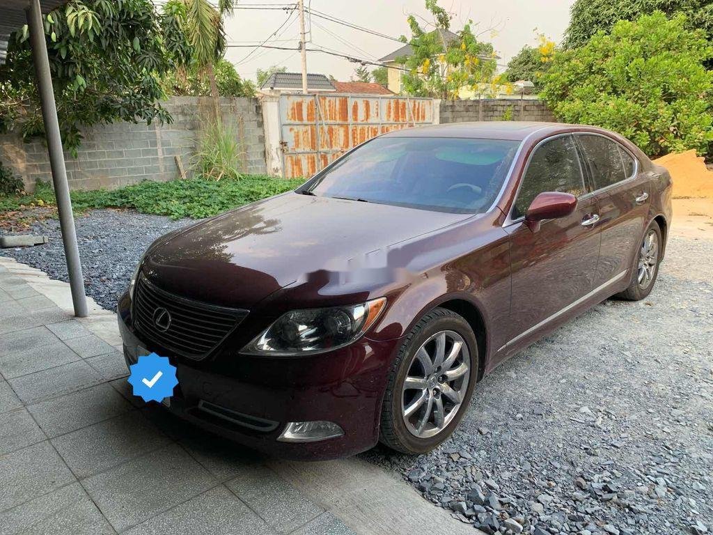 Lexus LS   2008 - Bán Lexus LS sản xuất 2008, màu đỏ, nhập khẩu