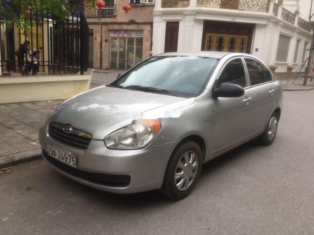 Hyundai Verna   2008 - Bán Hyundai Verna 2008, màu bạc, nhập khẩu 