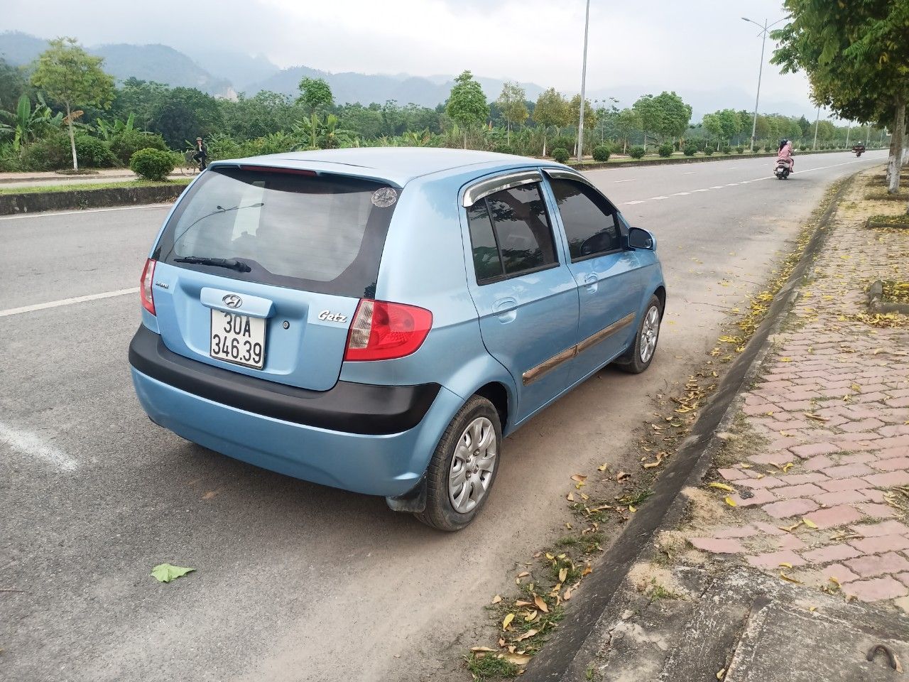 Hyundai Getz 2008 - Cần bán gấp Hyundai Getz sản xuất năm 2008, màu xanh lam, nhập khẩu giá cạnh tranh