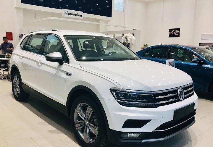 Volkswagen Tiguan All Space 2019 - Volkswagen Tiguan Allspace nhập khẩu, TẶNG 50% PHÍ TRƯỚC BẠ, trả góp 0% năm đầu, lấy xe với 350tr trả trước