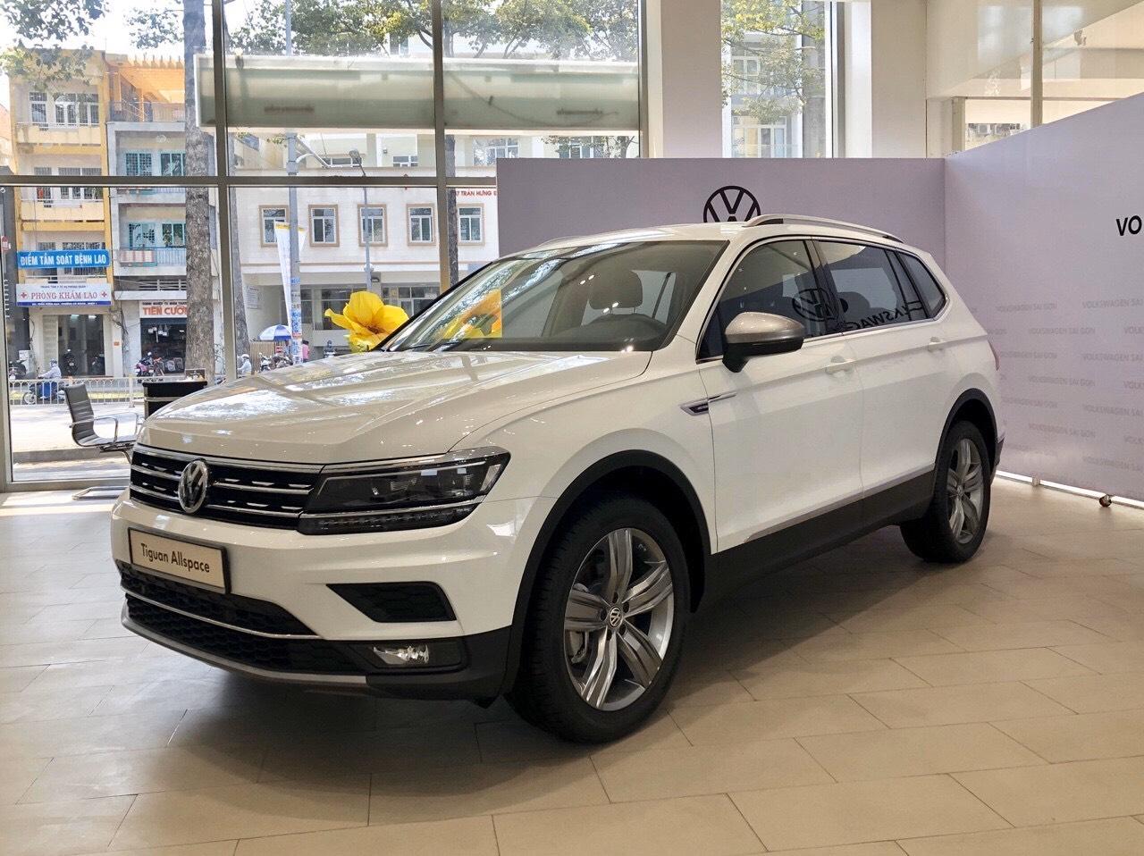 Volkswagen Tiguan All Space 2019 - Volkswagen Tiguan Allspace nhập khẩu, TẶNG 50% PHÍ TRƯỚC BẠ, trả góp 0% năm đầu, lấy xe với 350tr trả trước