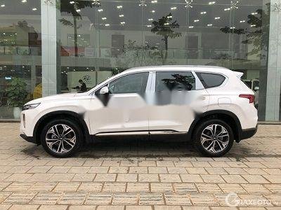 Hyundai Santa Fe 2020 - Cần bán xe Hyundai Santa Fe năm 2020, màu trắng, giá 990tr