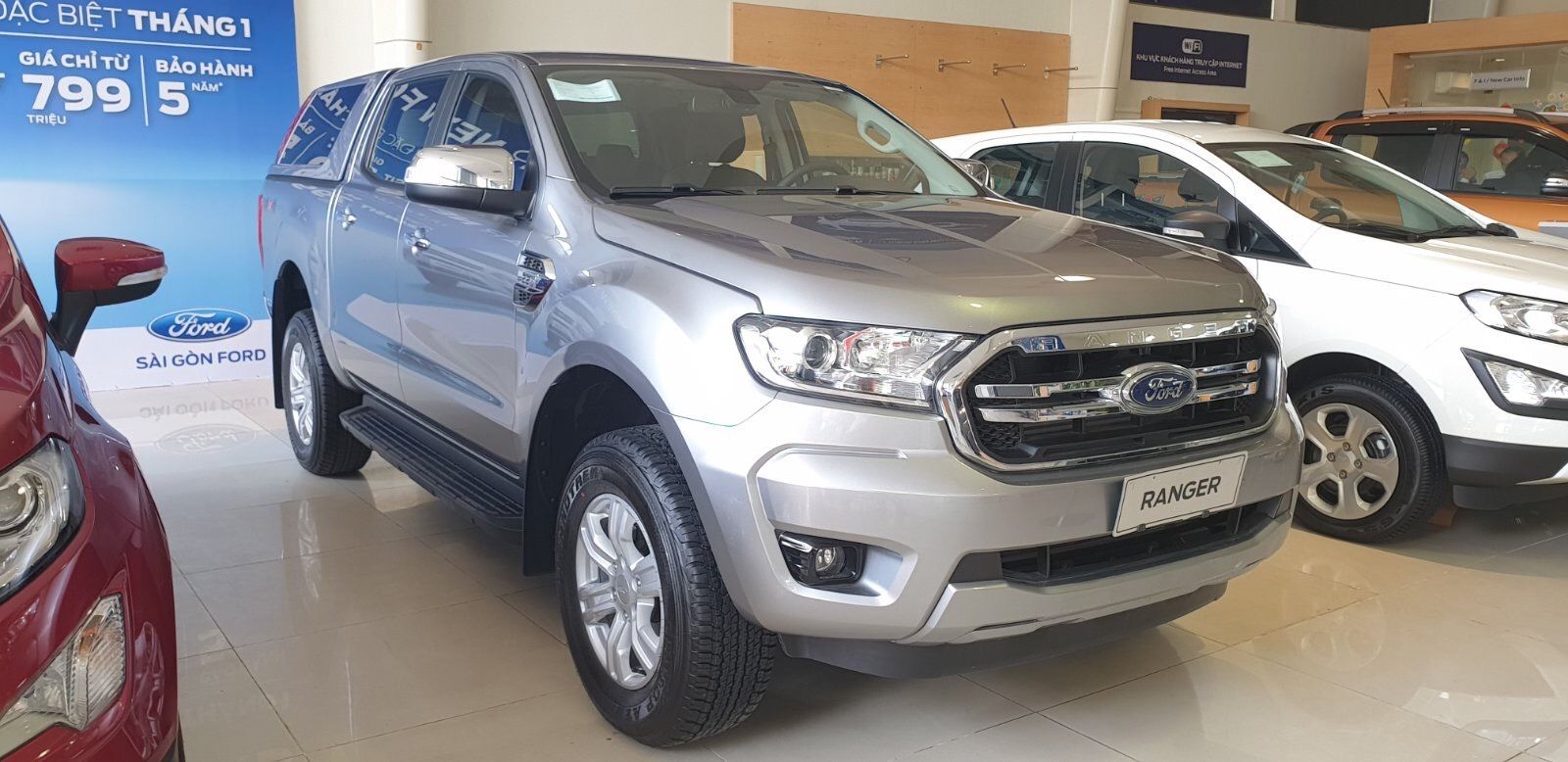 Ford Ranger 2019 - Bán xe giá ưu đã chiếc Ford Ranger XLT 2.2L AT, sản xuất 2019, nhập khẩu