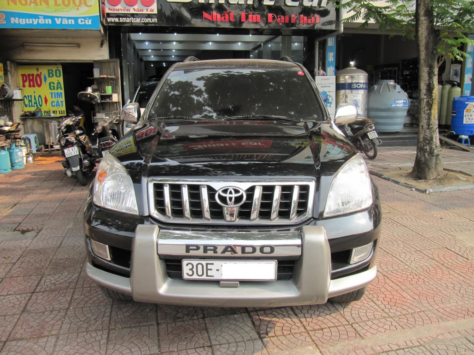 Toyota Prado 2007 - Cần bán gấp Toyota Prado năm 2007, màu đen, xe nhập, giá tốt