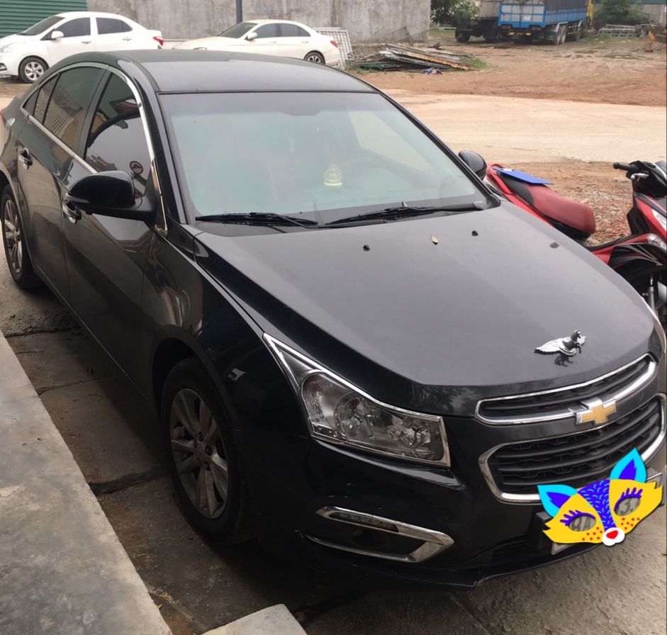 Chevrolet Cruze 2017 - Ngân hàng phát mãi tài sản chiếc Chevrolet Cruze LT, sản xuất 2017, màu đen, giá thấp