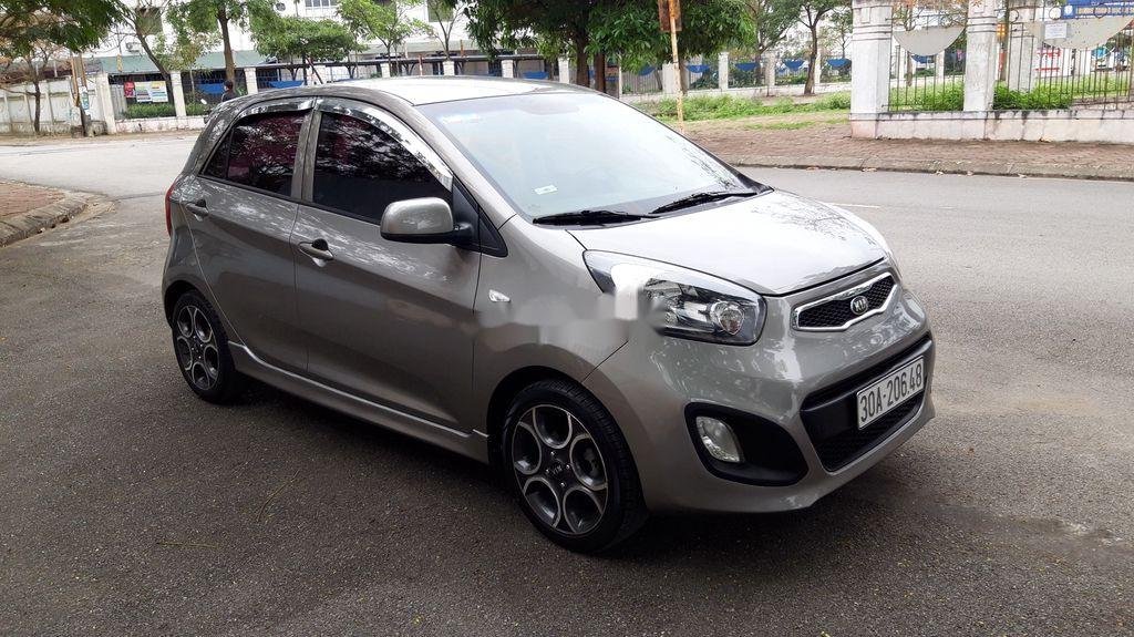 Kia Morning   2014 - Bán Kia Morning đời 2014, màu bạc, xe nhập  