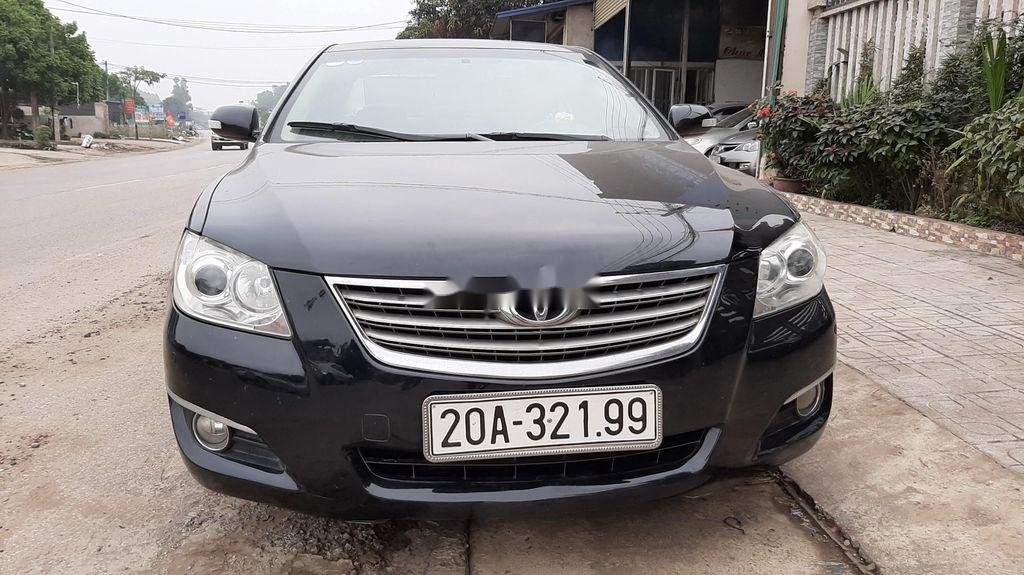 Toyota Camry 2008 - Cần bán gấp Toyota Camry năm 2008, màu đen, nhập khẩu, giá 440tr